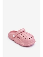 Dětské pěnové pantofle Růžove Cloudy