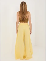MI kalhoty SP 2563.02 světle žlutá