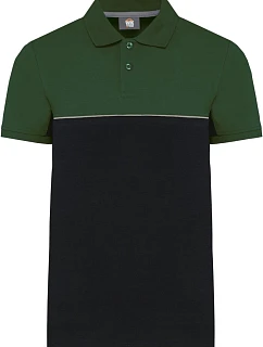 WK WK 210 Pracovní piqué polo 20.W210 black/forest green