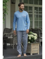 Italian Fashion Jaromir long length sp. barva:modrá/print