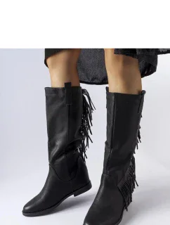 Kozačky na klínech  model 204769 Solea