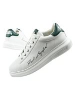 Karl Lagerfeld pánské tenisky Kapri z přírodní kůže bílé