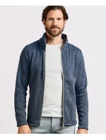 Promodoro 7720 Pánská pletená fleecová bunda 40.7720 heather blue Promodoro 7720 Pánská pletená fleecová bunda 40.7720 heather blue