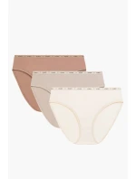 Atlantic 3CLP-010 3-pack barva:ecru/béžová/tmavě béžová