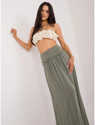 Sukně TW SD BI 82160.48 khaki Sukně TW SD BI 82160.48 khaki