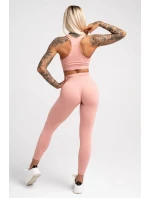 Legíny Compress Rose Tan - Gym Glamour Legíny Compress Rose Tan - Gym Glamour