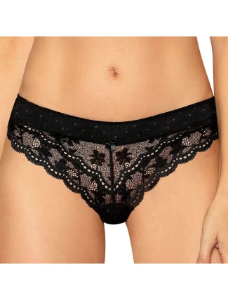 Dámská tanga Lagerta black - ROZA