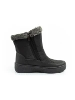 Easy Way zimní boty sněhule dámské zateplené módní zip dámské