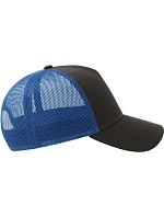 Atlantis Headwear Rapper Cotton-S 5 panelová Trucker kšiltovka 33.0260 dark grey/royal Atlantis Headwear Rapper Cotton-S 5 panelová Trucker kšiltovka 33.0260 dark grey/royal