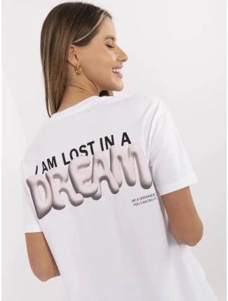 Tričko D12022AC02705A bílé a růžové Tričko D12022AC02705A bílé a růžové