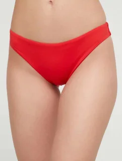 Dámské plavkové kalhotky UW0UW04534 červené - Tommy Hilfiger