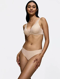 BODY MAKE-UP ILLUSION LACE – Tai kalhotky s krajkou a termo úpravou Triumph