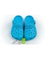 Dětské sandály Crocs Classic Clog K, modré, pohodlné a lehké Dětské sandály Crocs Classic Clog K, modré, pohodlné a lehké