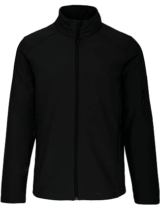 Kariban K 402 Dětská 3-vrstvá softshellová bunda 20.K402 black Kariban K 402 Dětská 3-vrstvá softshellová bunda 20.K402 black