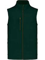 Kariban K 403 Pánská 3-vrstvá softshellová vesta 20.K403 bottle green