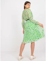 Šaty DHJ SK 10536A 1.80 světle zelená Šaty DHJ SK 10536A 1.80 světle zelená