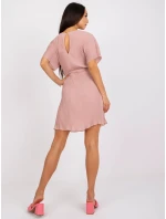 Šaty DHJ SK 9651 1.20 světle růžová