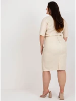 Sukně LK SD 506697.95 béžová