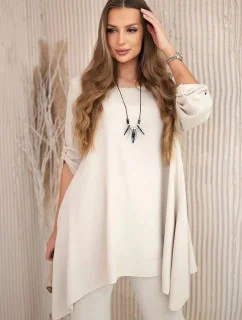 Dámský komplet 1025A tmavě béžový - Kesi