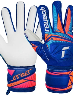 Reusch Attrakt Grip brankářské rukavice modré 5670815 4126