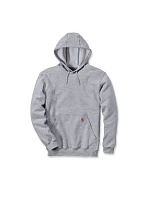 pánská mikina s kapucí Carhartt Hooded Sweatshirt – šedá melírovaná pánská mikina s kapucí Carhartt Hooded Sweatshirt – šedá melírovaná