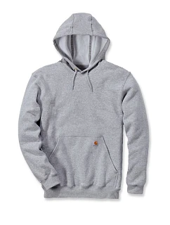 pánská mikina s kapucí Carhartt Hooded Sweatshirt – šedá melírovaná