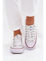 Dámské Nízké Tenisky Big Star DD274A232 Bílé Dámské Nízké Tenisky Big Star DD274A232 Bílé