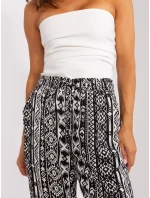 Kalhoty D73770M61869O černobílé Kalhoty D73770M61869O černobílé