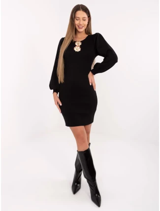 PM SK šaty YIS1063.17 černé