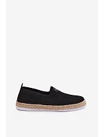 Dámské espadrilly 13659 černé - Vinceza Dámské espadrilly 13659 černé - Vinceza