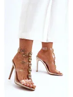 Sandály na podpatku  model 183496 Step in style