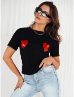 Dámské tričko PALIS černé FashionStreet RY2430