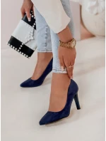 Dámské podpatky LUWINA modré FashionStreet ZY0728 Dámské podpatky LUWINA modré FashionStreet ZY0728