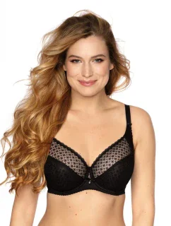 Dámská podprsenka 874 Samira black - GAIA