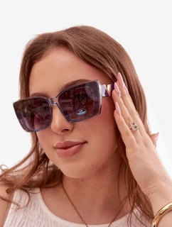 Dámské sluneční brýle kočičí oko tmavě modré