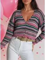 Dámský svetr COLORFUL pink FashionStreet MY1580