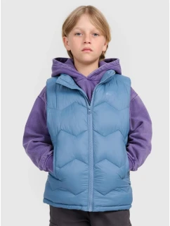 Chlapecké péřové tričko bez rukávů se syntetickou výplní 4F 4FJRAW25TVJAM325-32S