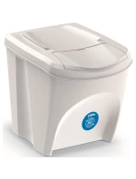 Odpadkové koše 25 L SORTIBOX SET 3 ks. popelavě šedá