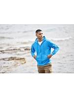 Fruit of the Loom Classic Hooded Sweat Jacket Mikina s kapucí 16.2062 dark heather grey Fruit of the Loom Classic Hooded Sweat Jacket Mikina s kapucí 16.2062 dark heather grey