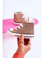 Dětské vysoké tenisky Růžové zlato Catrina