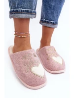 Dámské klasické pantofle s růžovou výstelkou Mabira Dámské klasické pantofle s růžovou výstelkou Mabira