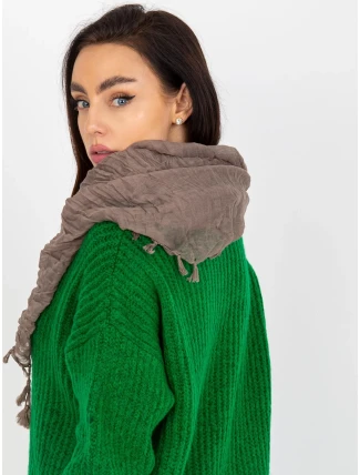 Šátek AT CH BF48172 hnědý Šátek AT CH BF48172 hnědý