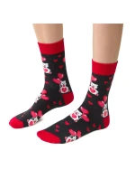 Dámské ponožky Steven art.136 Srdce