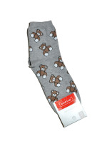 Dámské ponožky Milena 0200 Plyšoví medvídci 37-41