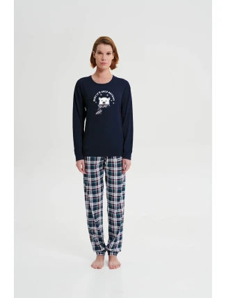 Vamp - Pyžamo s dlouhým rukávem 19707 - Vamp