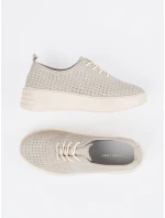 Pěkné hnědé  polobotky dámské platforma