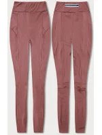 Dámské trekingové legíny ve špinavě růžové barvě (54350) Dámské trekingové legíny ve špinavě růžové barvě (54350)