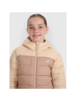 Dívčí péřová bunda se syntetickou výplní 4F 4FJRAW25TDJAF0771-83S Dívčí péřová bunda se syntetickou výplní 4F 4FJRAW25TDJAF0771-83S