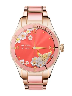 Dámské chytré hodinky Rubicon RNCE82 Pink