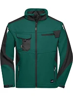 Daiber JN 844 Pracovní letní softshellová bunda - Strong 02.0844 dark green/black Daiber JN 844 Pracovní letní softshellová bunda - Strong 02.0844 dark green/black